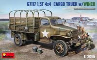 MiniArt 1/35 Scale - G7117 1,5T 4x4 Cargo Truck With Winch