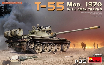 Miniart 1/35 Scale - T-55 Mod. 1970 with OMSh Tracks