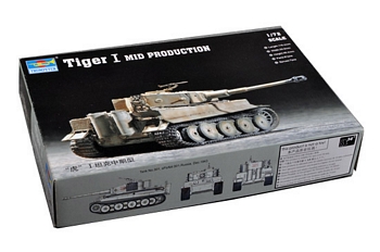 Trumpeter 1/72 Scale - Tiger I Mid Production