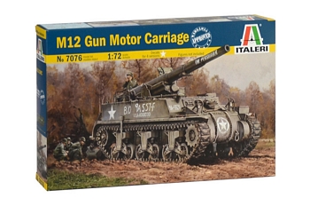 Italeri 1/72 Scale - M12 Gun Motor Carriage