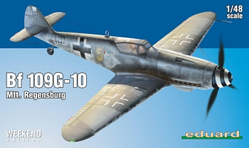 Eduard 1/48 Scale - BF109G-10 Mtt. Regensburg Weekend Edition