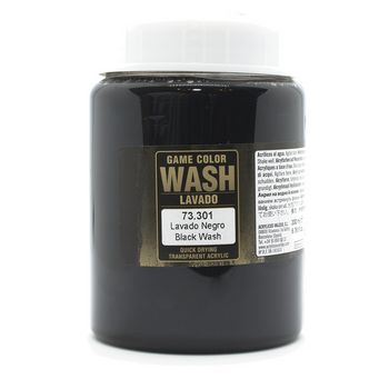 Vallejo Black Wash 200ml