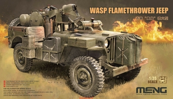 Meng 1/35 Scale - MB Military Vehicle Wasp Flamethrower Jeep