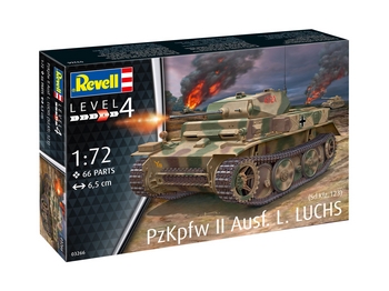 Revell 1/72 Scale - PzKpfw II Ausf. L. Luchs (sd. Kfz. 123)