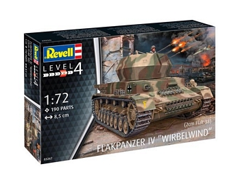 Revell 1/72 Scale - Flakpanzer IV Wirbelwind