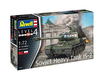 Revell 1/72 Scale - Soviet Heavy Tank IS-2