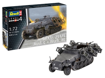 Revell 1/72 Scale - Sd.Kfz. 251/1 Ausf. C + Wurfr. 40