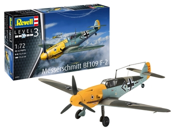 Revell 1/72 Scale - Messerschmitt Bf109 F-2