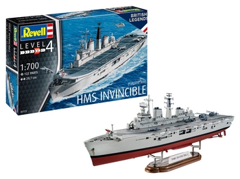 Revell 1/700 Scale - HMS Invincible (Falklands War)