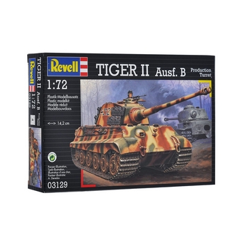 Revell 1/72 Scale - Tiger II Ausf. B Henschel Production Turret