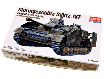 Academy 1/35 Scale - Sturmgeschutz Sd.Kfz.167 75mm Stuk 40L/48 G