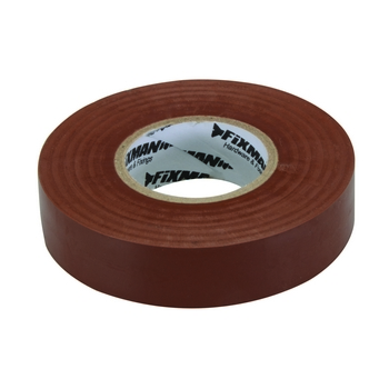 Fixman Electrical Insulation Tape - Brown