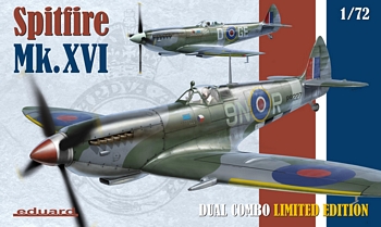 Eduard 1/72 Scale - Spitfire Mk.XVI Dual Combo Ltd Ed