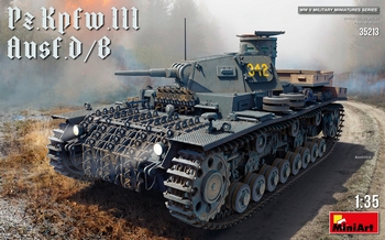 MiniArt 1/35 Scale - Pz.Kpfw III Ausf.D/B
