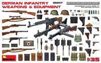 MiniArt 1/35 Scale - German Infantry Weapons & Equipment