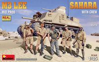 MiniArt 1/35 Scale - M3 Lee Mid Production Sahara with Crew