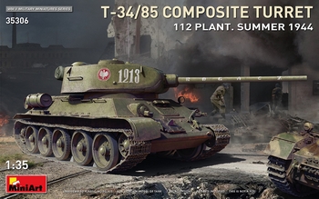 MiniArt T-34/85 Composite Turret 112 Plant Summer 1944