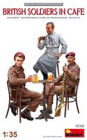 MiniArt 1/35 Scale - British Soldiers in Cafe