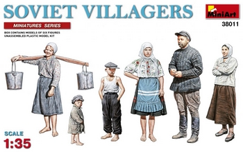 MiniArt 1/35 Scale - Soviet Villagers