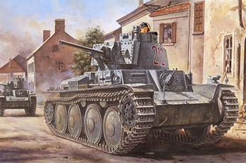 HobbyBoss 1/35 Scale - German Pz.Kpfw.38(t) Ausf. B