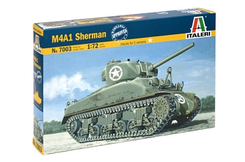 Italeri 1/72 Scale - M4A1 Sherman