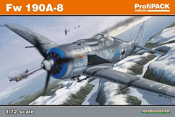 Eduard 1/72 Scale - Fw 190A-8 Profipack Edition