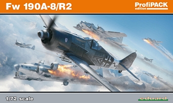 Eduard 1/72 Scale - Fw 190A-8/R2 Profipack Edition