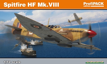 Eduard 1/72 Scale - Spitfire HF Mk.VIII Profipack Edition