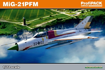 Eduard 1/72 Scale - MiG-21PFM Profipack Edition