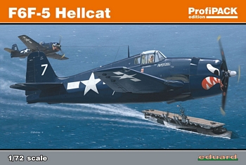 Eduard 1/72 Scale - F6F-5 Hellcat Profipack Edition