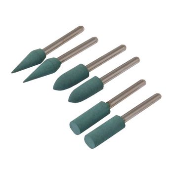 Rotary Tool Rubber Polishing Tips Set 6 pack 6 Pack