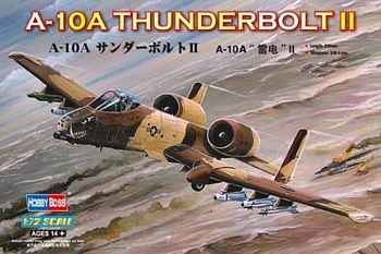 Hobbyboss 1/72 Scale - A-10A Thunderbolt II