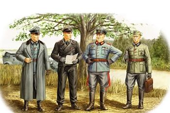 Hobbyboss 1/35 Scale - German Officers