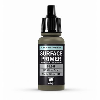 Vallejo Surface Primer  – 70608 US Olive Drab