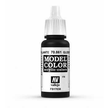 861 Glossy Black - Model Color