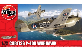 Airfix 1/72 Scale - Curtiss P-40B Warhawk
