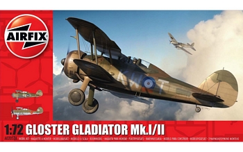 Airfix 1/72 Scale - Gloster Gladiator Mk.I/II