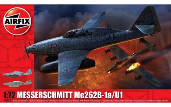 Airfix 1/72 Scale - Messerschmitt ME262B-1A/U1