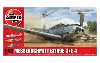 Airfix 1/48 Scale - Messerschmitt Bf109E-3/E-4