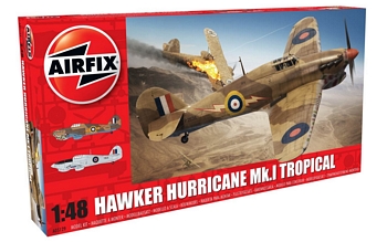 Airfix 1/48 Scale - Hawker Hurricane Mk.I Tropical