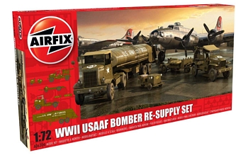 Airfix 1/72 Scale - WWII USAAF Bomber Re-Supply Set