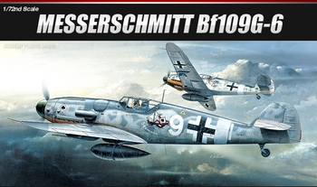 Academy 1/72 Scale - Messerschmitt Bf109G-6
