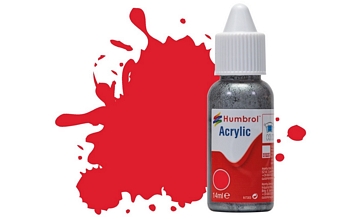 Humbrol Acrylic - No19 Red - Gloss