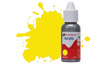 Humbrol Acrylic - No99 Lemon - Matt