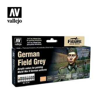 Model Color German Field Grey Paint Set