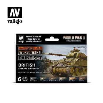 Model Color British Armour & Infantry