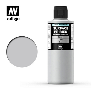 Vallejo Surface Primer – 74601 Grey 200ml
