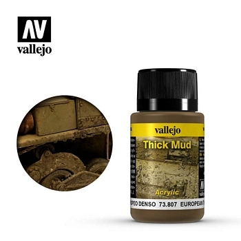 Vallejo Weathering Effects - European Mud 40ml